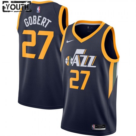 Kinder NBA Utah Jazz Trikot Rudy Gobert 27 Nike 2020-2021 Icon Edition Swingman